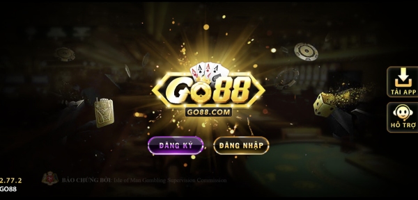 Giao diện vào game go88