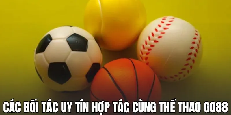 Các đối tác uy tín hợp tác cùng thể thao GO88